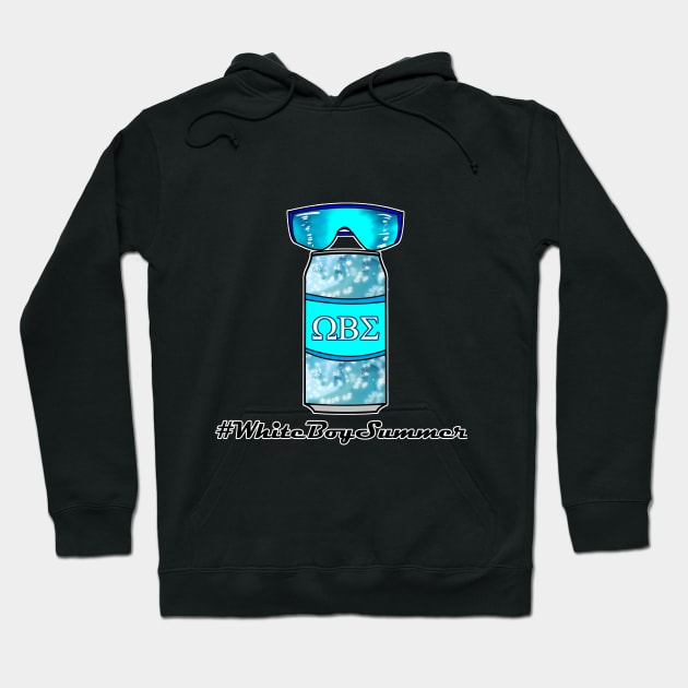 White Boy Summer (Glasses & Beer) #WBS Hoodie by FrenArt